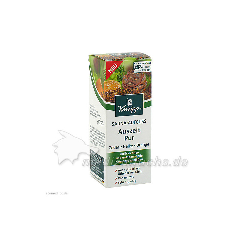 Kneipp Sauna-Aufguss Auszeit Pur, 100 ML – PZN 5369891