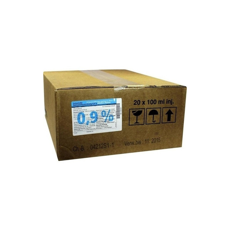 KOCHSALZ 0.9% ISOTON z.Injektion, 20X100 ML – PZN 3563301