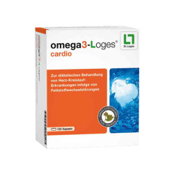 Omega 3-loges cardio Kapseln (120 stk) – PZN 10745853