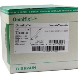 OMNIFIX F Duo 25Gx5/8 Latexfrei, 100X1 ML – PZN 569912