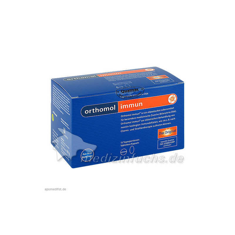 Orthomol Immun Tabletten/Kapseln 15Beutel, 1 ST – PZN 1319927