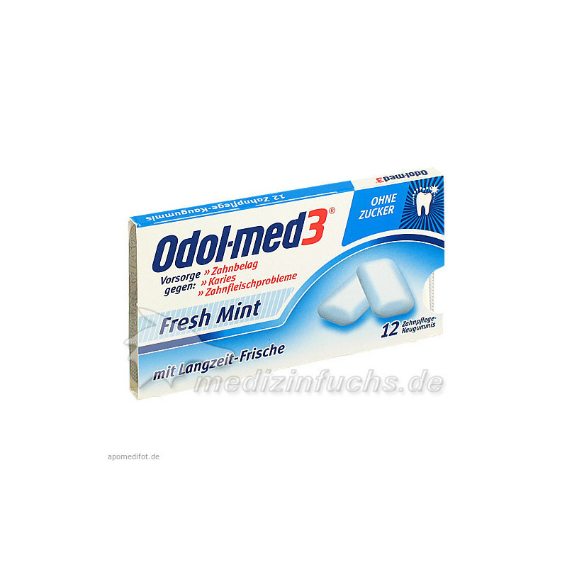Odol med 3 Fresh Mint, 12 ST – PZN 34157