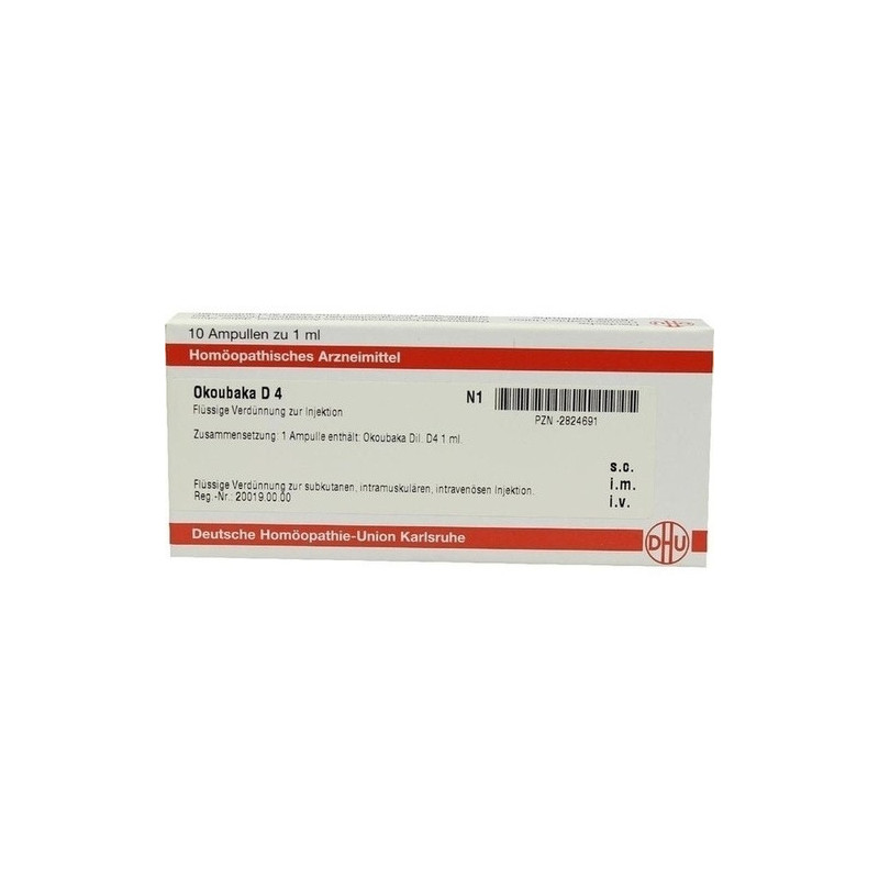 OKOUBAKA D 4 Ampullen, 10X1 ML – PZN 2824691