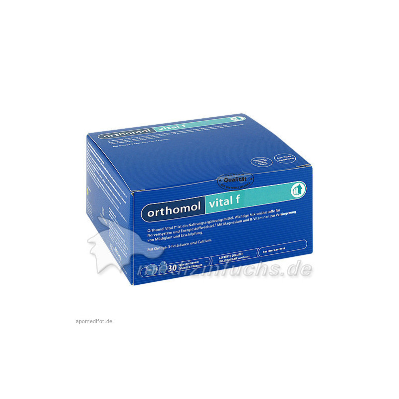 Orthomol Vital F Tabletten/Kapseln 30Beutel, 1 ST – PZN 1319620