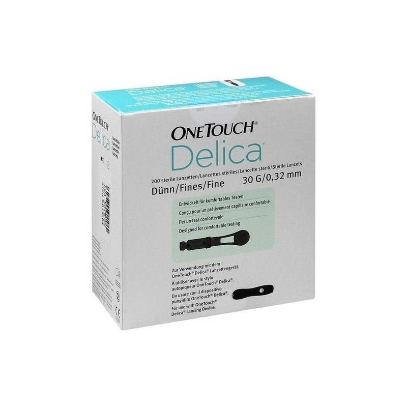 One Touch Delica Nadellanzetten, 200 ST – PZN 2143011