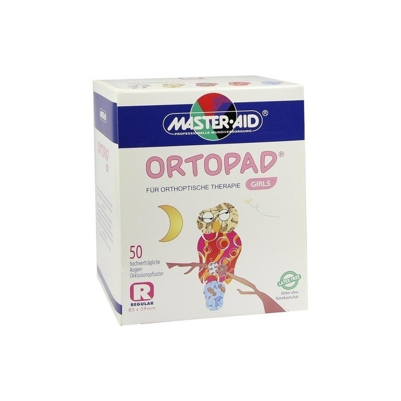 Ortopad for girls regular Okklussionspflaster, 50 ST – PZN 2877115