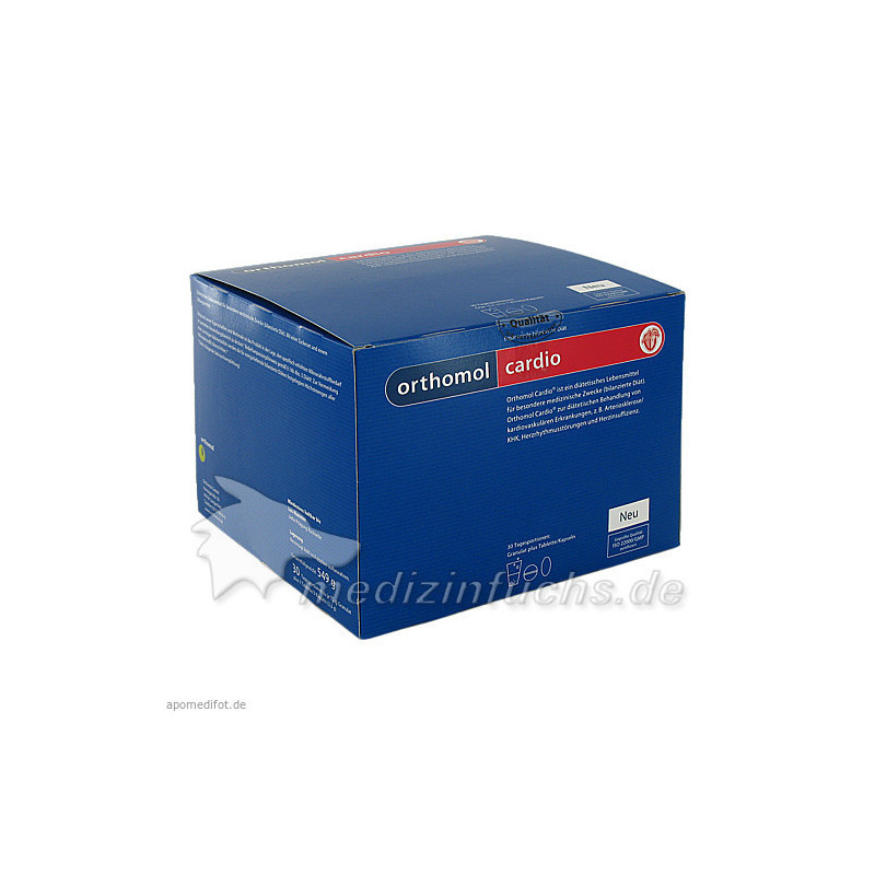 Orthomol Cardio Granulat+Kapseln 30, 1 ST – PZN 5919239