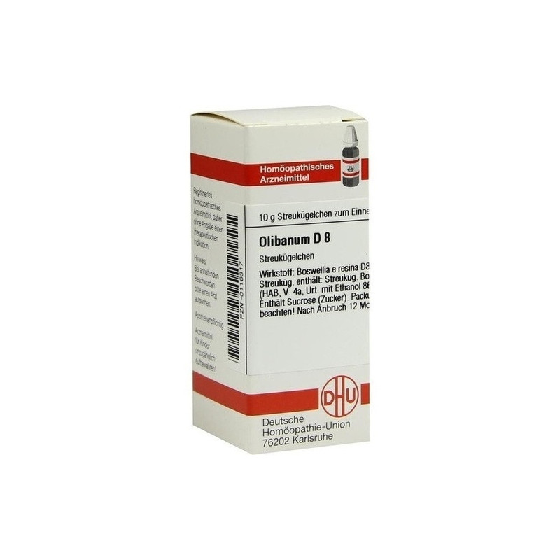 Olibanum D 8, 10 G – PZN 116317