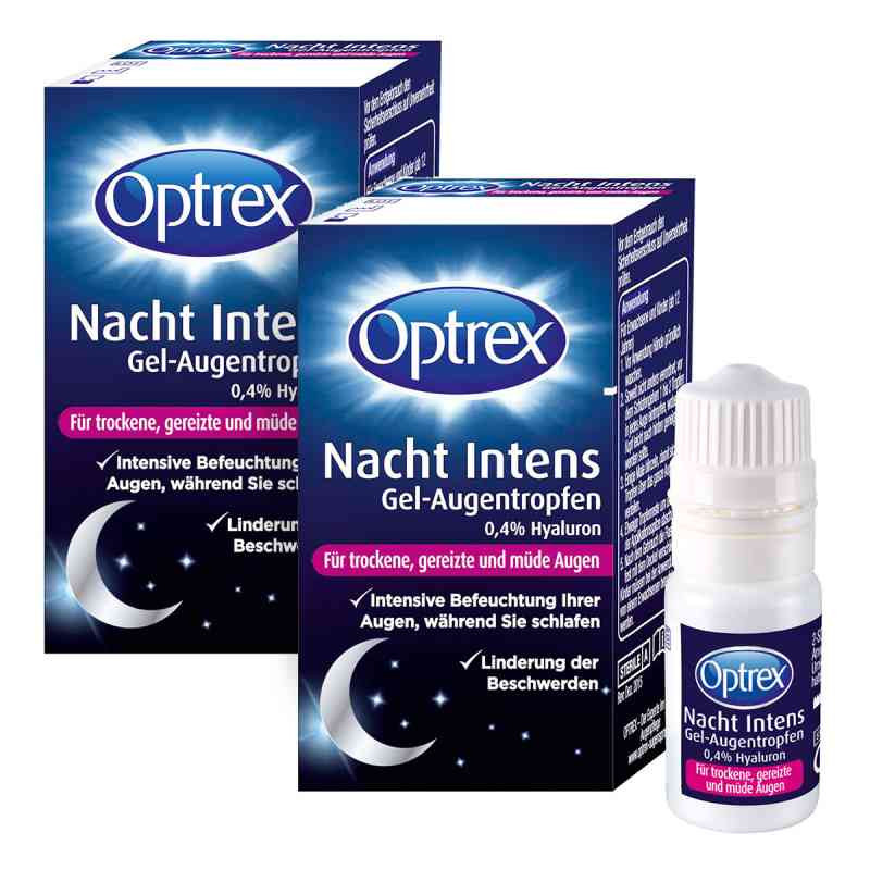 Optrex Nacht Intens Gel-augentropen 0,4 Hyaluron (2x10 ml) – PZN 8100005