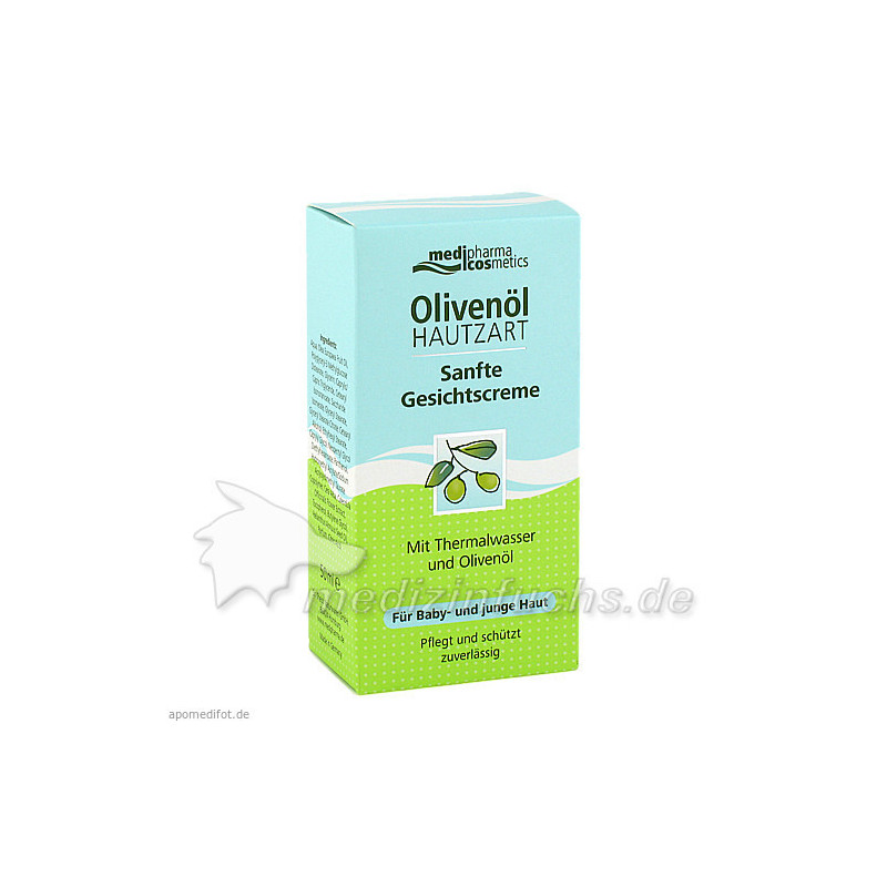 Olivenöl Hautzart Sanfte Gesichtscreme, 50 ML – PZN 8849261