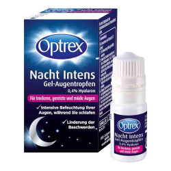Optrex Nacht Intens Gel-augentropen 0,4% Hyaluron (10 ml) – PZN 12371032