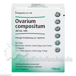 OVARIUM COMPOSITUM ad us.vet.Ampullen, 5X5 ML – PZN 4826984