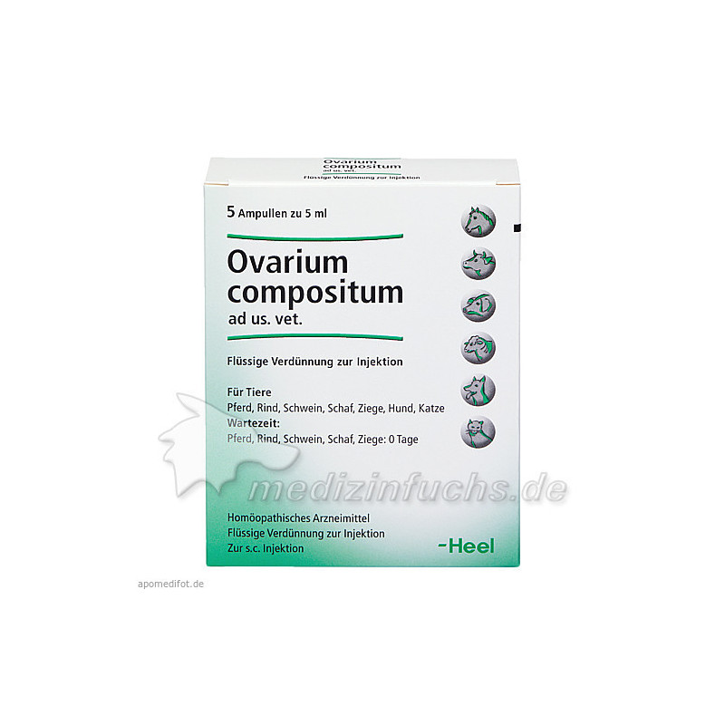 OVARIUM COMPOSITUM ad us.vet.Ampullen, 5X5 ML – PZN 4826984