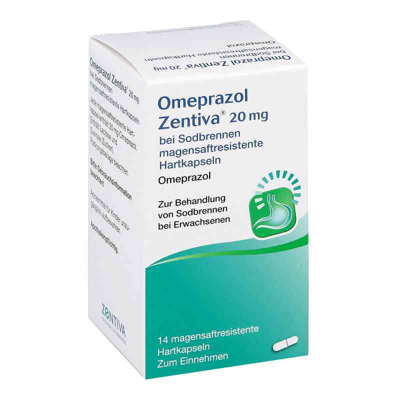 Omeprazol Zentiva 20mg bei Sodbrennen (14 stk) – PZN 10541926