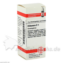 Olibanum D 1, 10 G – PZN 116300