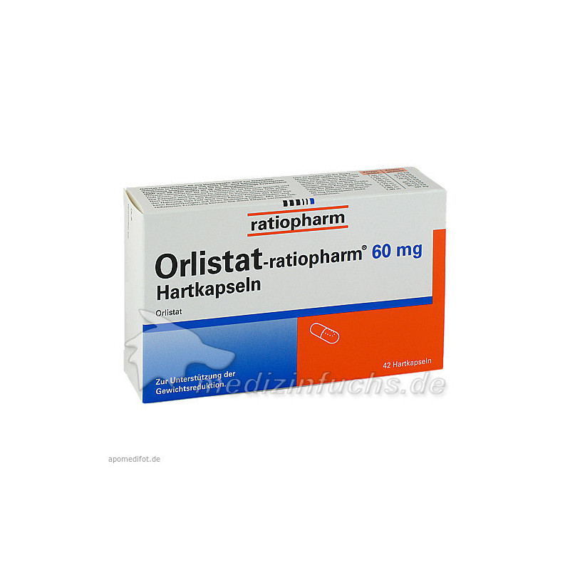 Orlistat-ratiopharm 60 mg Hartkapseln, 42 ST – PZN 8845398