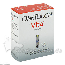 ONE TOUCH Vita Teststreifen, 50 ST – PZN 175343