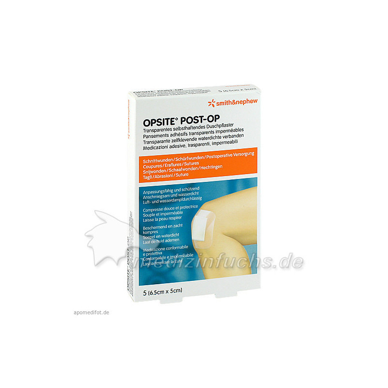 OpSite Post Op 6.5x5cm, 5 ST – PZN 81702