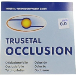 OKKLUSIONSFOLIE blau Trusetal, 1 ST – PZN 2241788