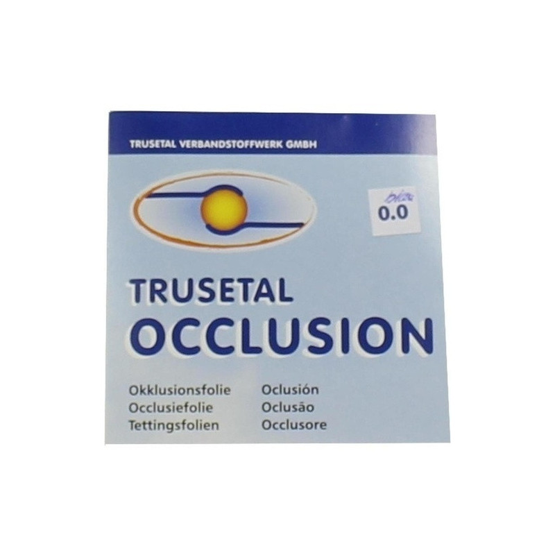OKKLUSIONSFOLIE blau Trusetal, 1 ST – PZN 2241788