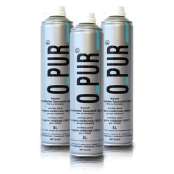 O PUR Sauerstoff Dose für Maske, 3X8 L – PZN 6942890