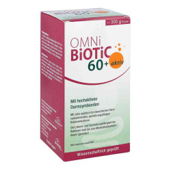 Omni Biotic 60+ aktiv Pulver (300 g) – PZN 11070067