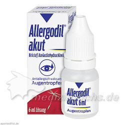 Allergodil akut Augentropfen, 6 ML – PZN 4095291