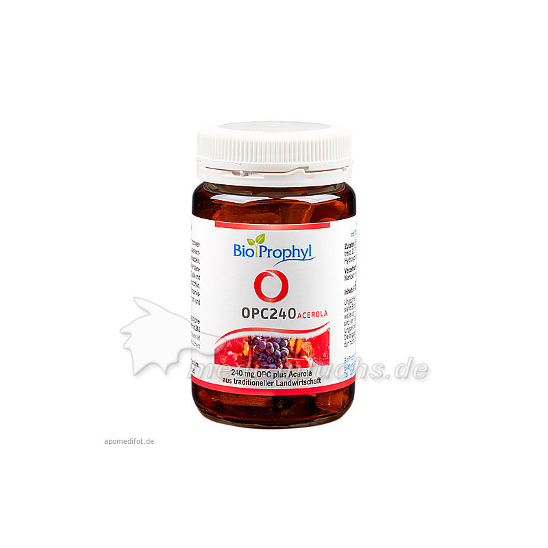 OPC240 plus Acerola - 240mg reines OPC, 60 ST – PZN 11127117