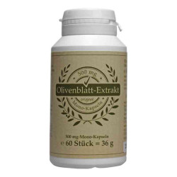 Olivenblatt Extrakt 500 mg Mono-kapseln (60 stk) – PZN 11159399
