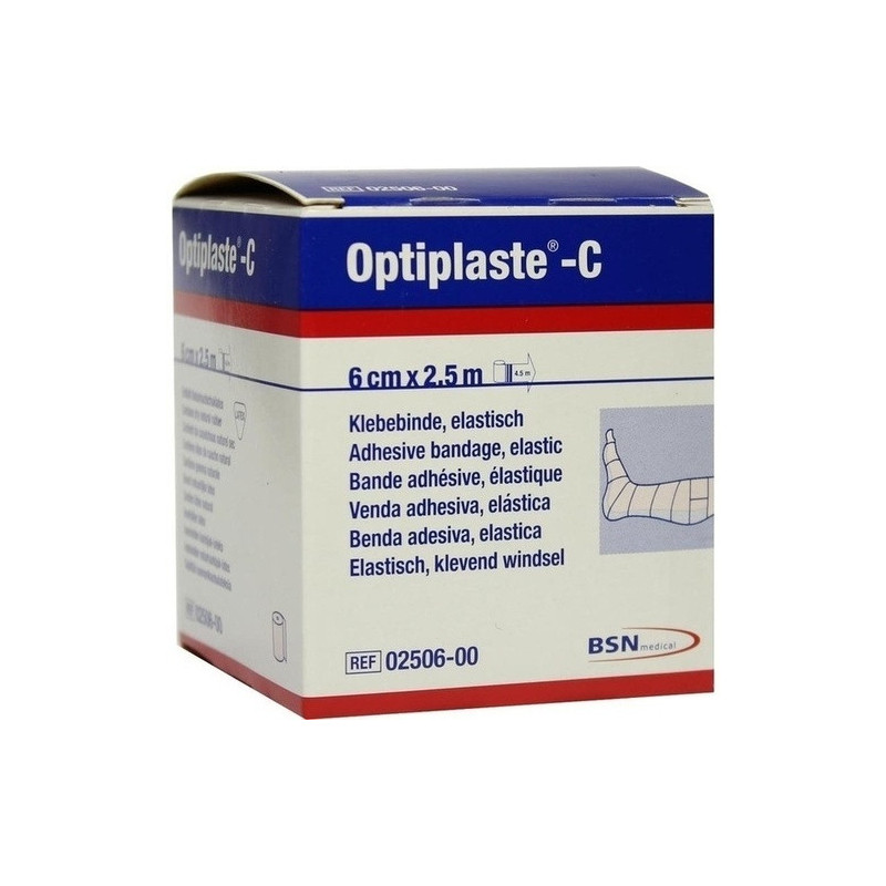 Optiplaste-C 2.5mx6cm Rolle, 1 ST – PZN 3576261