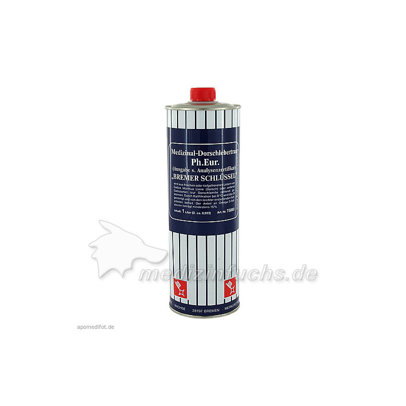 OLEUM JECORIS DAB 7 Bremer Schl, 1 L – PZN 7315830