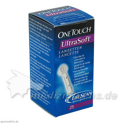 ONE TOUCH Ultra Soft Nadellanzetten, 25 ST – PZN 1516208