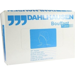 OP-Haube Bouffant Flex weiss, 100 ST – PZN 2135603