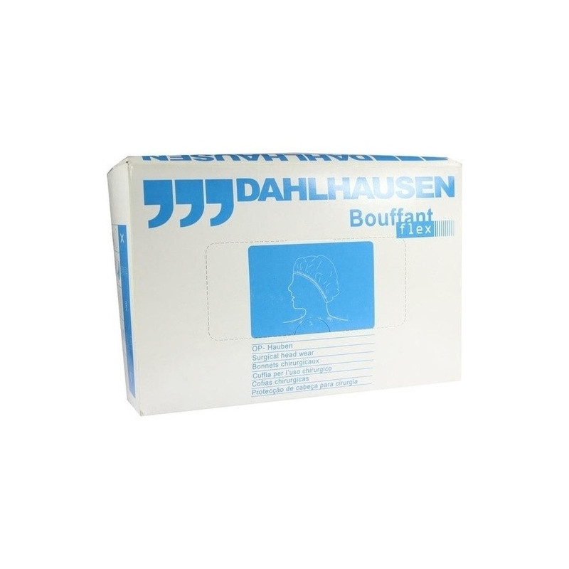 OP-Haube Bouffant Flex weiss, 100 ST – PZN 2135603