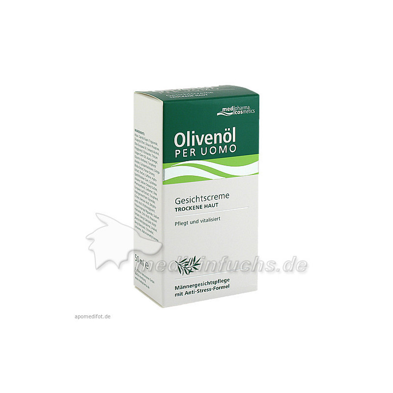 Olivenöl Per Uomo Gesichtscreme, 50 ML – PZN 3325234