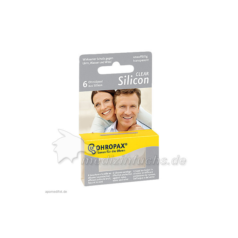 OHROPAX Silicon Clear, 6 ST – PZN 9481952