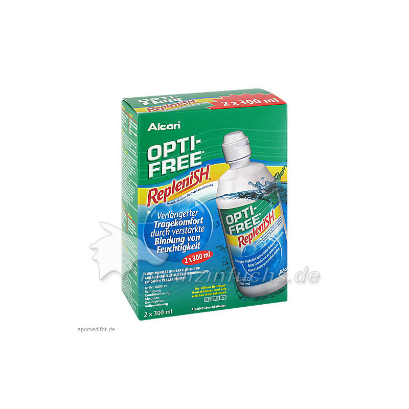 Optifree Replenish, 2X300 ML – PZN 679003