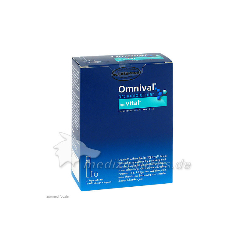 OMNIVAL orthomolekular 2OH vital 7 TP Trinkfl., 7 ST – PZN 9702790