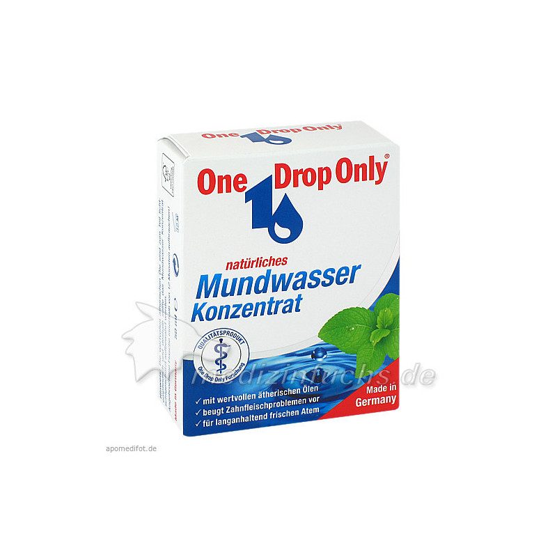 One Drop Only natürliches Mundwasser Konzentrat, 50 ML – PZN 3277742