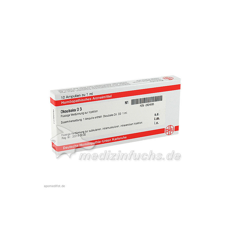 OKOUBAKA D 3 Ampullen, 10X1 ML – PZN 2824685