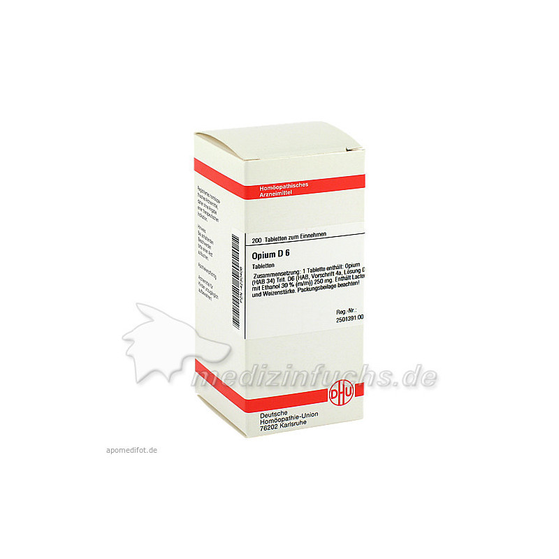 OPIUM D 6, 200 ST – PZN 4230406