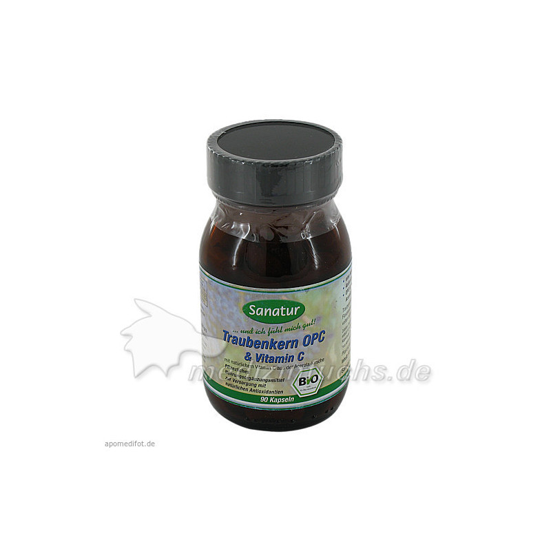 OPC Traubenkern & Vitamin C, 90 ST – PZN 4263067