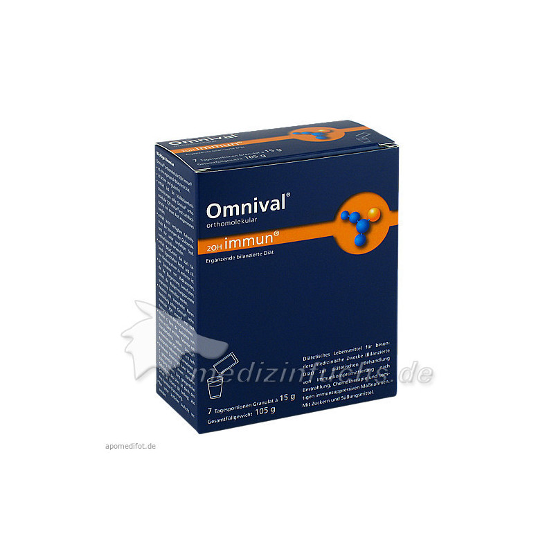 OMNIVAL orthomolekular 2OH immun 7 TP Granulat, 7 ST – PZN 6588477