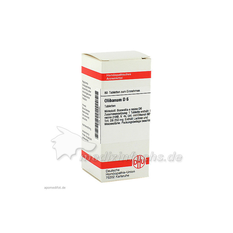 Olibanum D 6, 80 ST – PZN 152690