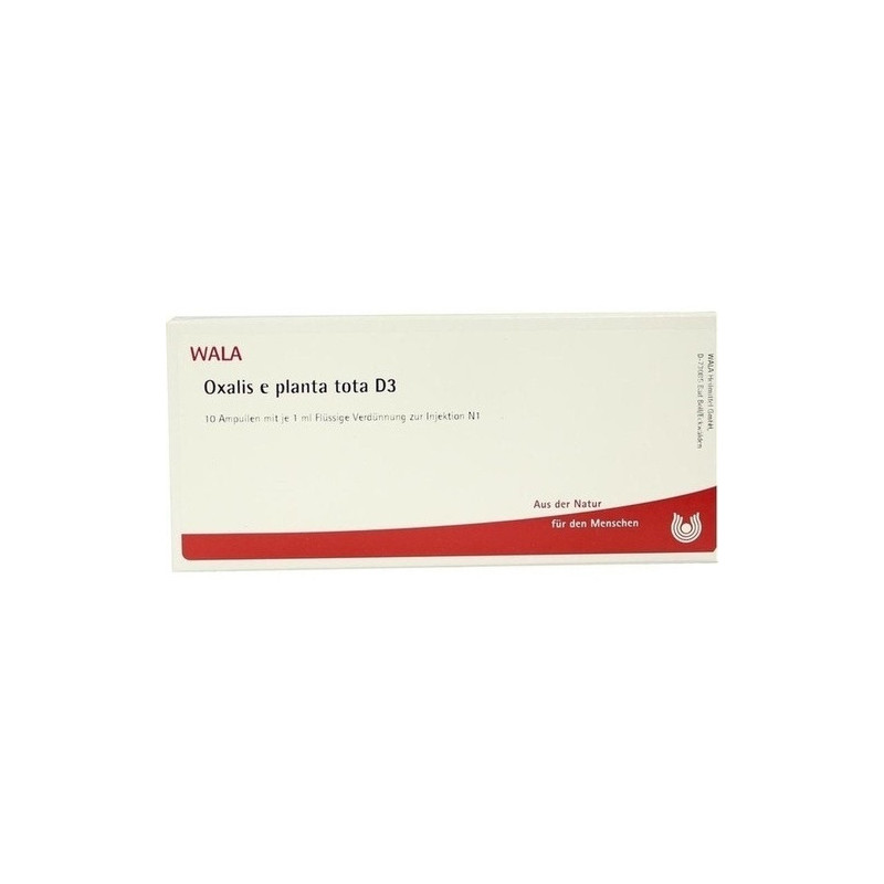 OXALIS E PLANTA TOTA D 3, 10X1 ML – PZN 2830349