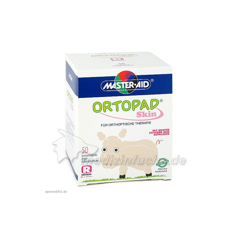 ORTOPAD Skin Regular Augen Okklusionspflaster, 50 ST – PZN 612074
