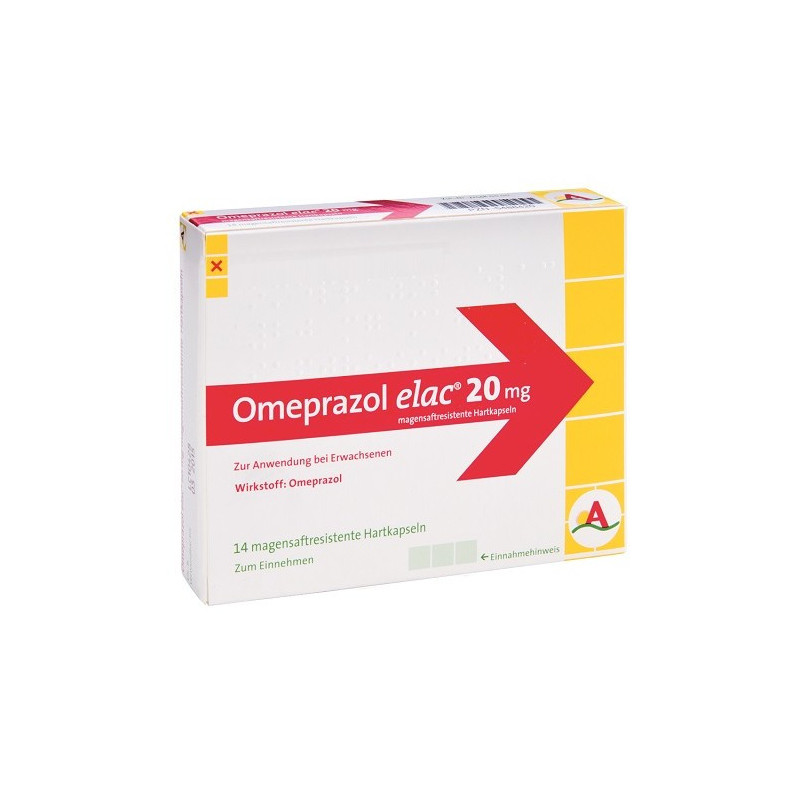 Omeprazol 20mg elac magensaftres. Hartkapseln, 14 ST – PZN 5488420