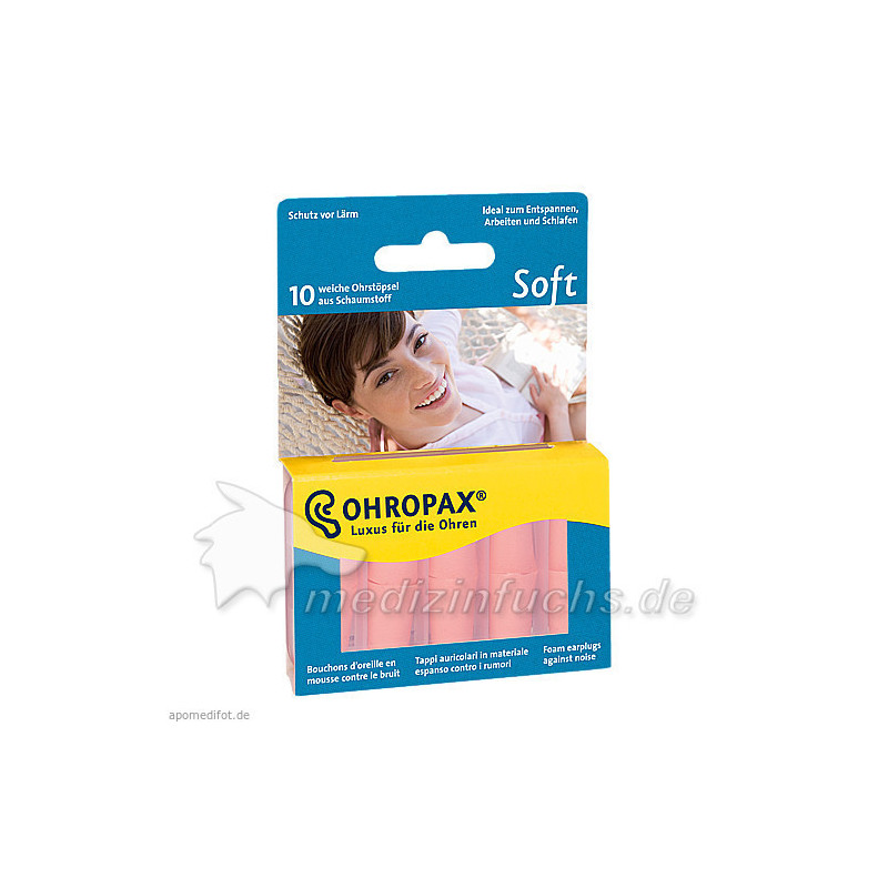 OHROPAX Soft Schaumstoff-Stöpsel, 10 ST – PZN 7437214