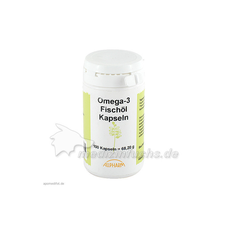Omega-3-Fettsäuren Kapseln, 100 ST – PZN 7415106