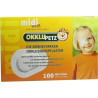 Okklupetz midi weiß, 100 ST – PZN 3420085